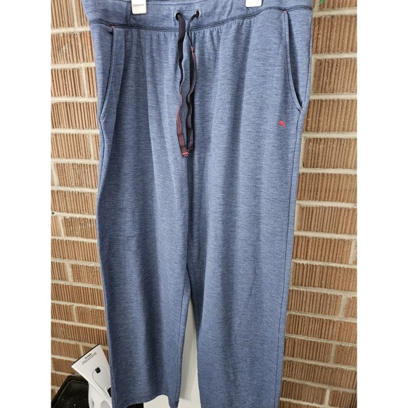 Tommy Bahama Sweatpants Extra Large XL Navy‎ Blue Lounge Pants Sleepwear Pajamas - Picture 1 of 5